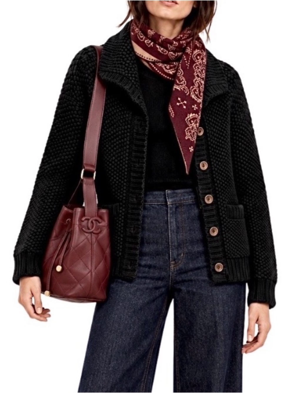 Barney’s NY CO-OP - Amazing Knit Cardigan, Size Medium